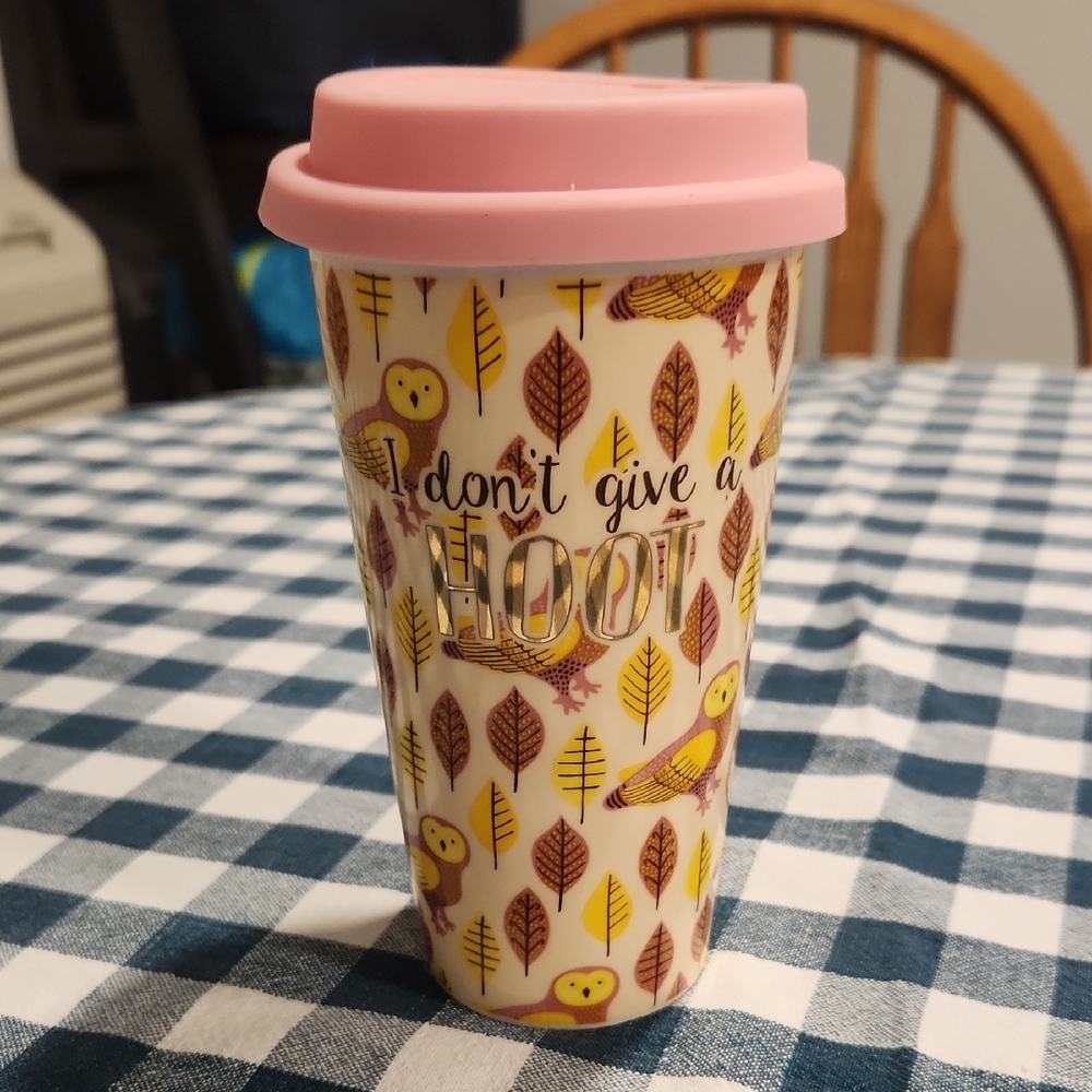 Charming Charlie Owl Coffee Mug 16oz